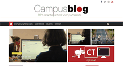 Desktop Screenshot of campusblog.nl